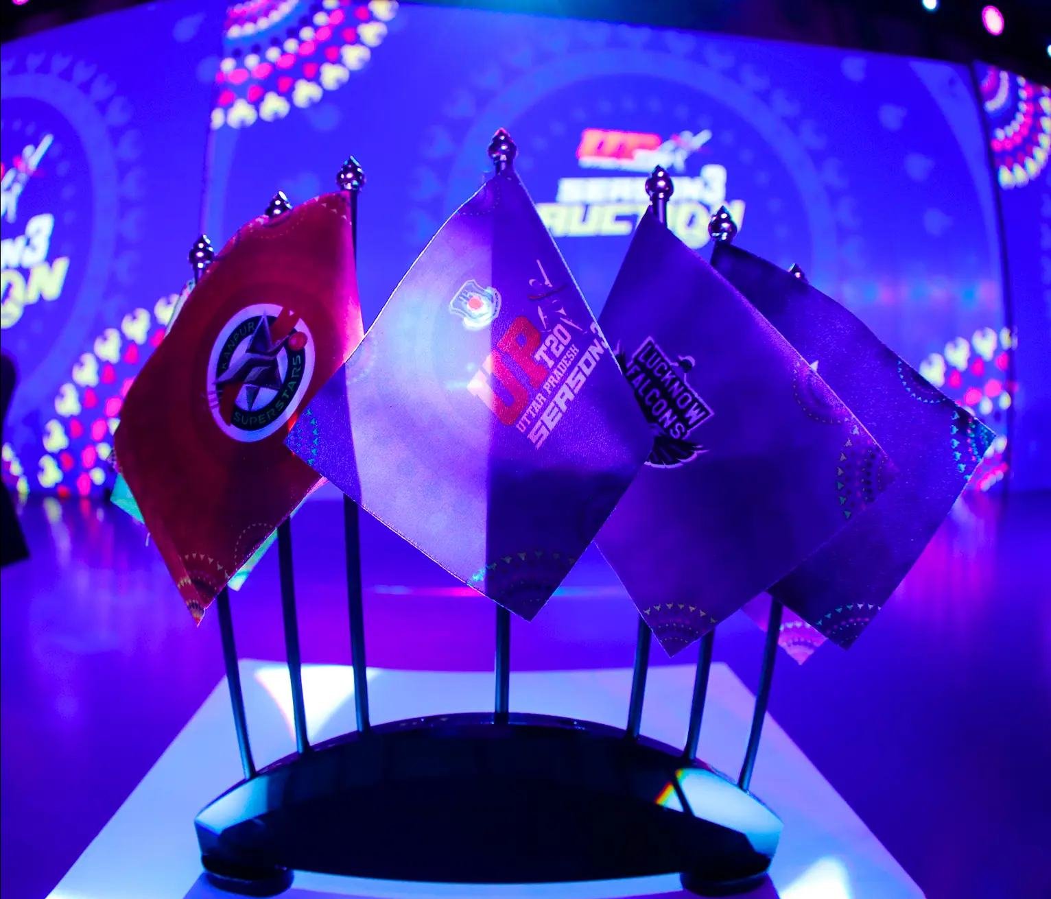 UP T20 League trophy